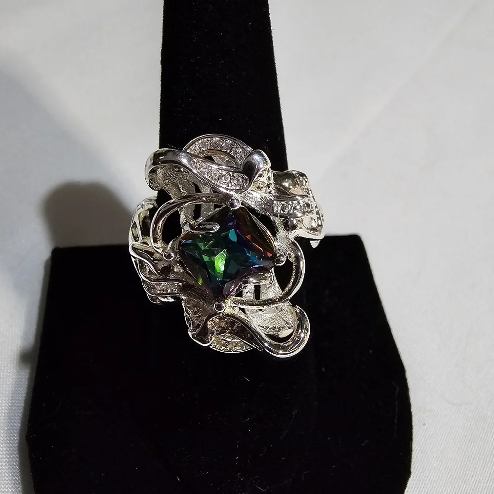 Sterling Siver Mermaid 🧜‍♀️ Ring - Picture 4 of 17